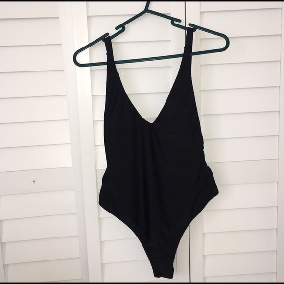 Dahlia Black one piece swimsuit - Picture 1 of 4